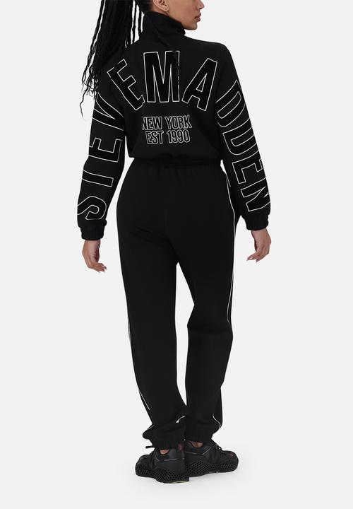 Steve Madden - Caylin Scuba Boiler Suit - Black