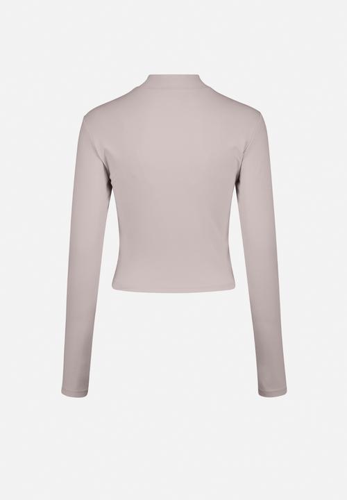 Steve Madden - Addilyn turtle neck top - stone