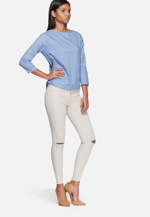ONLY - Dart melange top 
