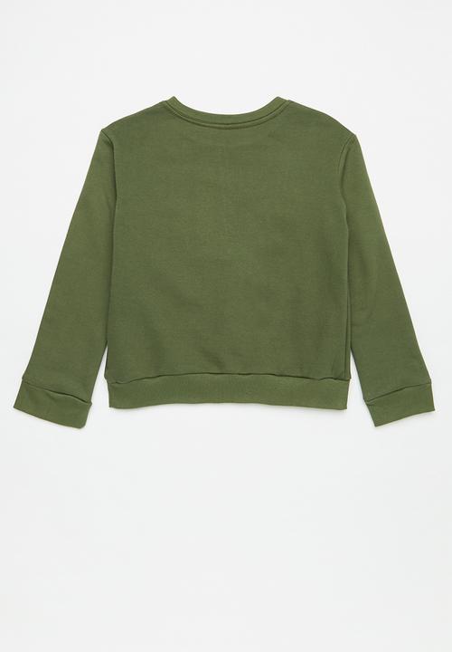 Pop Candy - 2 Pack sweatshirt - black/olive