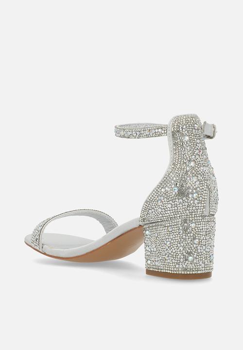 Footwork - Wanda Closed Back Ankle Strap - Silver