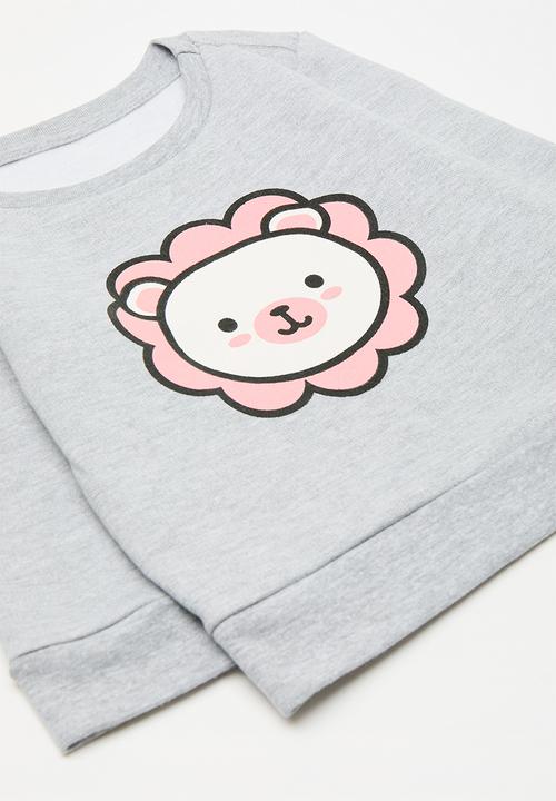 Pop Candy - Sweatset - grey
