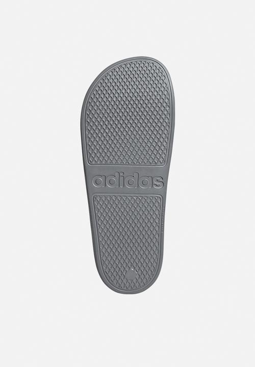 adidas Originals - Adilette Aqua - Grey Three/Cloud White