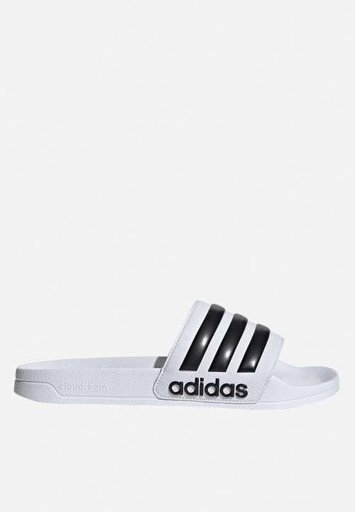 adidas Originals - Adilette Shower - Cloud White/Core Black/Cloud White