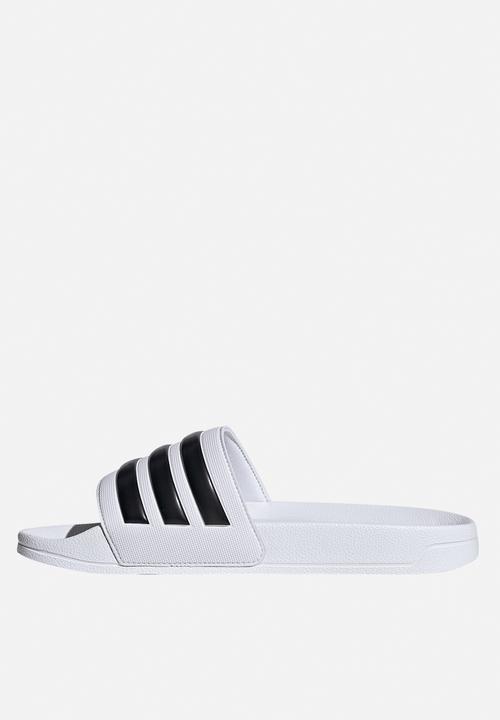 adidas Originals - Adilette Shower - Cloud White/Core Black/Cloud White