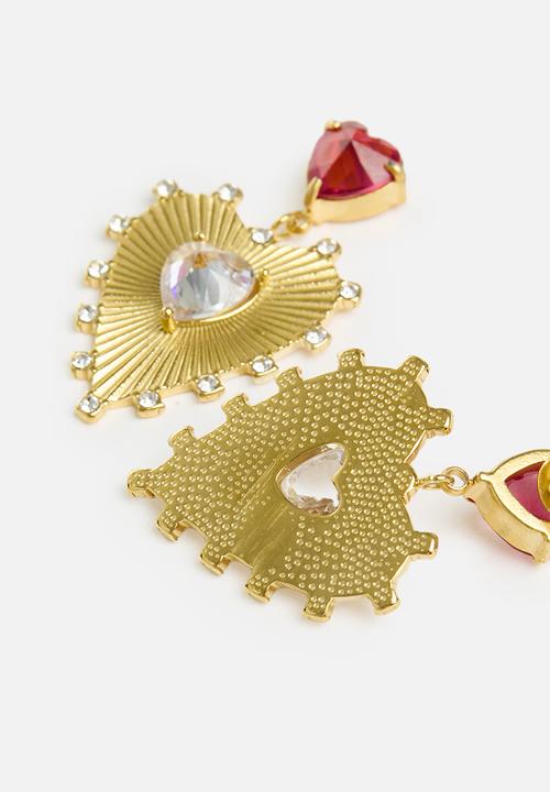 Zoe on Trend - Stylish designer earrings - gold