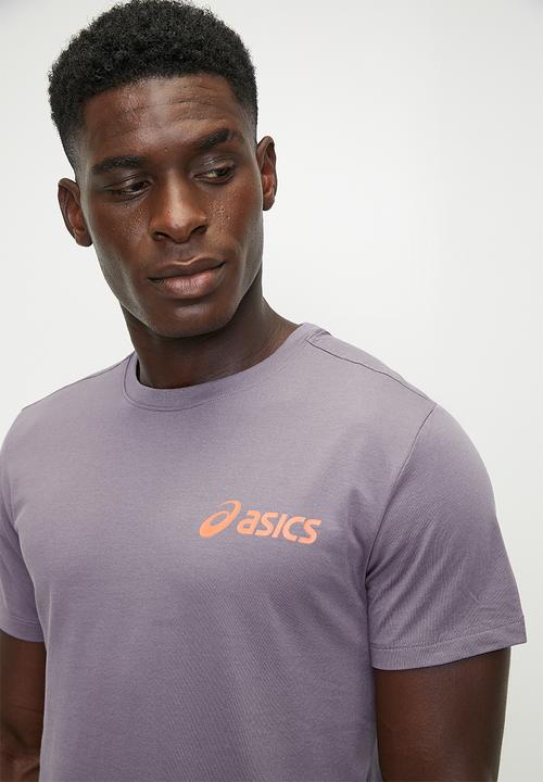 ASICS - Chest Logo Ss Tee - Lavender Grey /