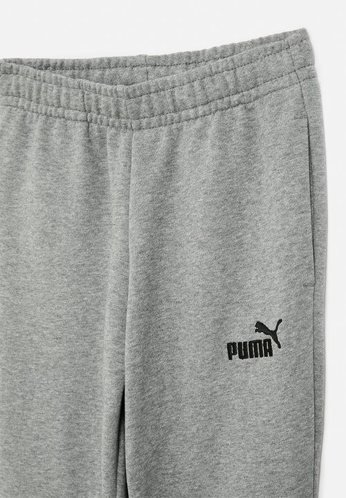 PUMA - ESS No. 1 Logo Tapered Sweatpants TR B-Medium Grey Heather