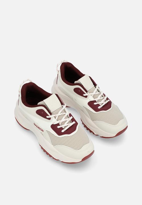 Madison® - Tinley sneaker- beige/wine multi