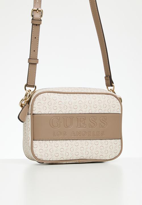 GUESS - Devlon camera crossbody - khaki