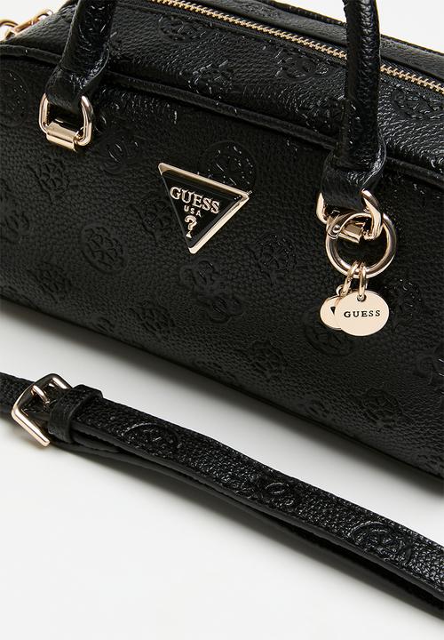 GUESS - Cresidia small satchel shoulder bag - black