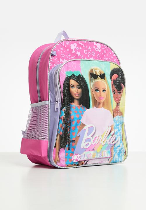 Pop Candy - Barbie large backpack with pencil bag - pink