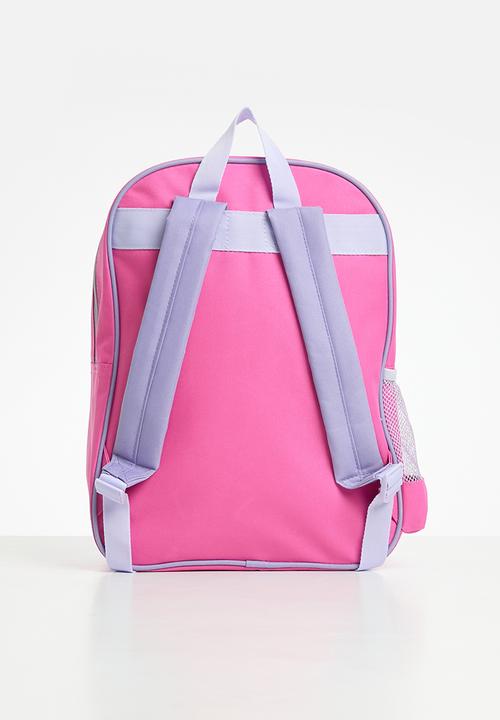Pop Candy - Barbie large backpack with pencil bag - pink