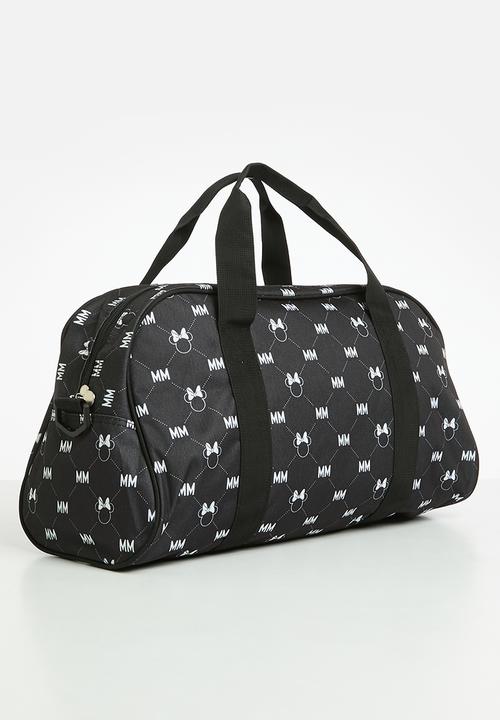 Pop Candy - Minnie mouse duffle bag - black & white