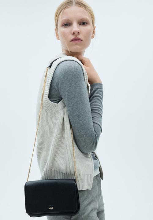 MANGO - Bag mch corina - black