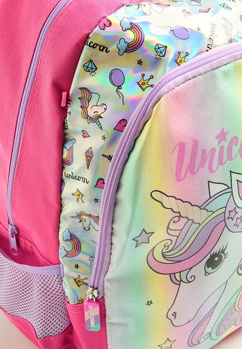 Pop Candy - Go & shine unicorn top tier backpack - pink