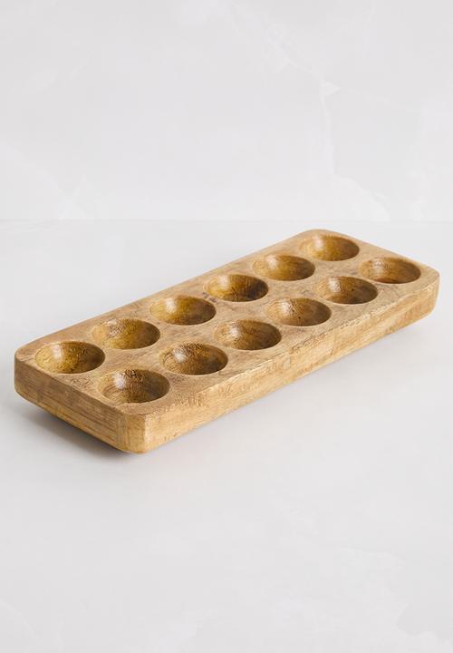 Sixth Floor - Wooden 12 egg tray - Natural
