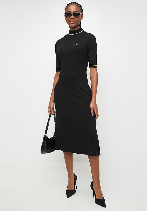 POLO - WMN NIA MS DRESS - BLACK