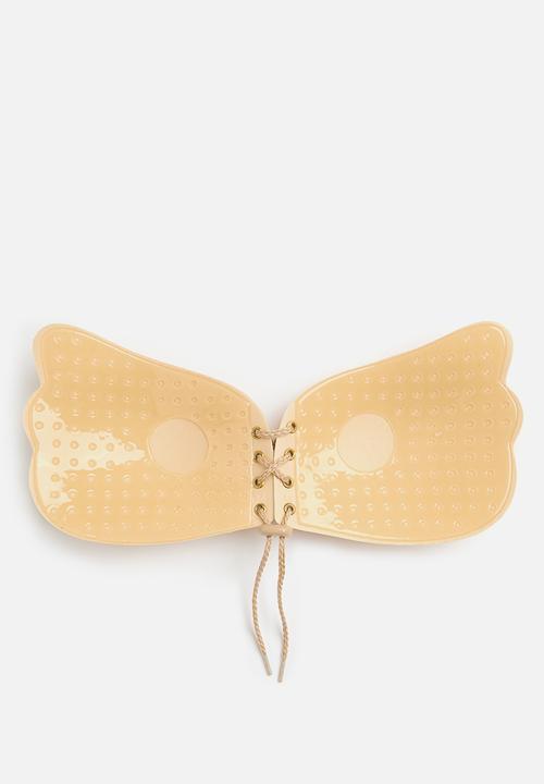 Easy Curves Shapewear - Wing push up stick on bra - beige