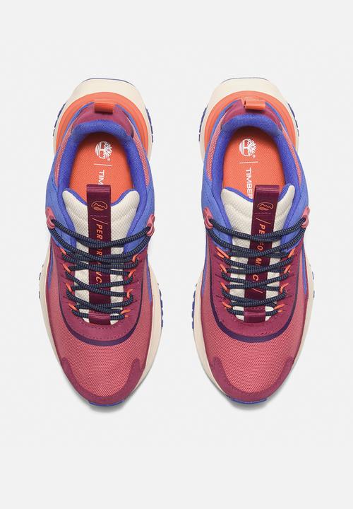 Timberland - Motion Access Low Lace Up Waterproof Sneaker Dark Pink Mesh