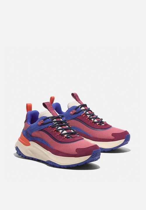 Timberland - Motion Access Low Lace Up Waterproof Sneaker Dark Pink Mesh