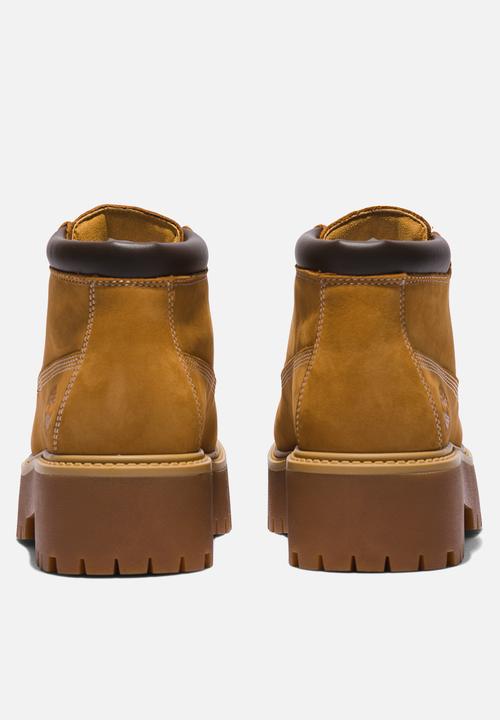 Timberland - Stone street mid lace up waterproof boot - wheat