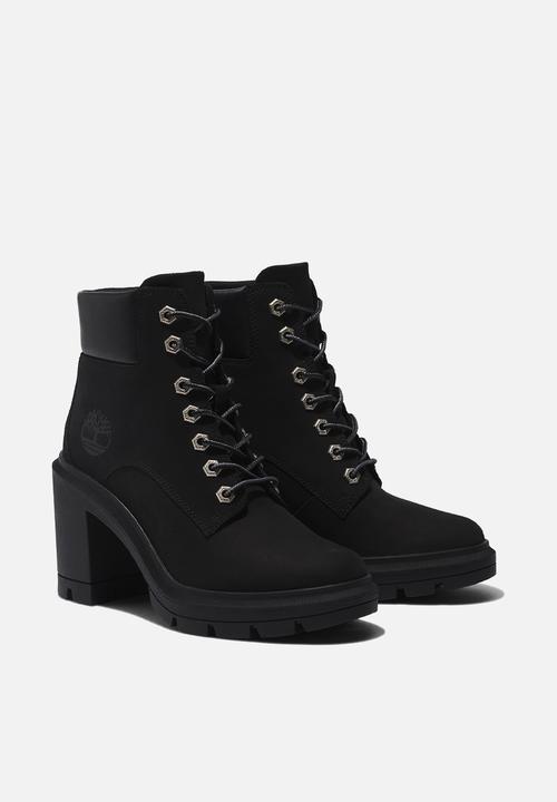 Timberland - Allington heights mid lace up boot - jet black