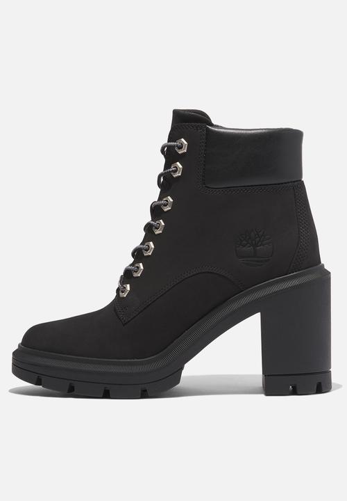 Timberland - Allington heights mid lace up boot - jet black