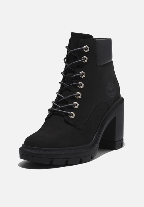 Timberland - Allington heights mid lace up boot - jet black