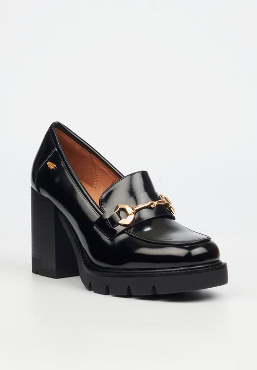 Miss Black - Leah 2 heel - black