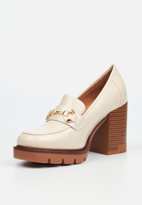 Miss Black - Leah 2 heel - stone