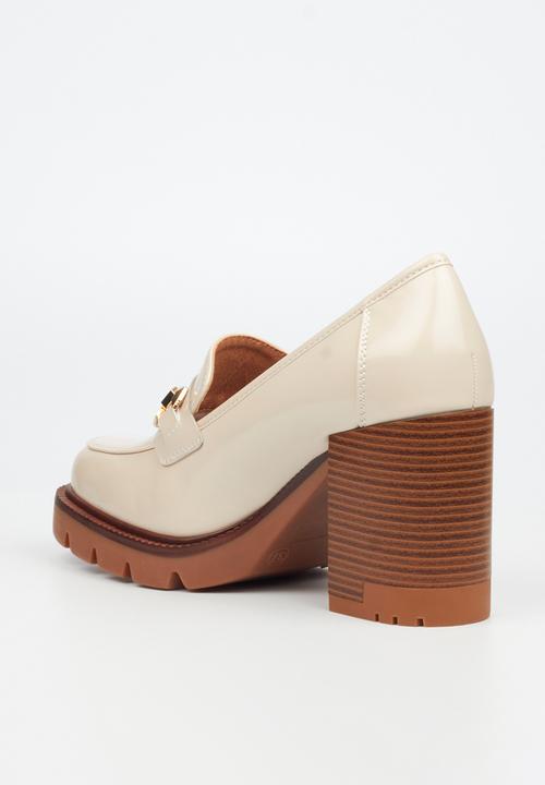 Miss Black - Leah 2 heel - stone