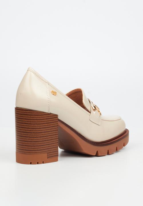 Miss Black - Leah 2 heel - stone