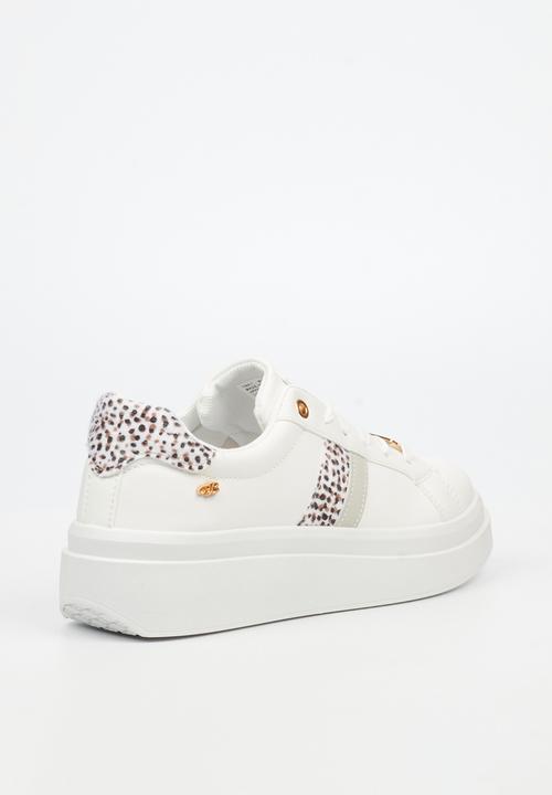Miss Black - Tina 1 sneaker - leopard combo