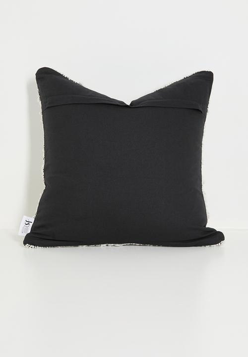 Sixth Floor - DUDU WOVEN CUSHION COVER - CHARCOAL