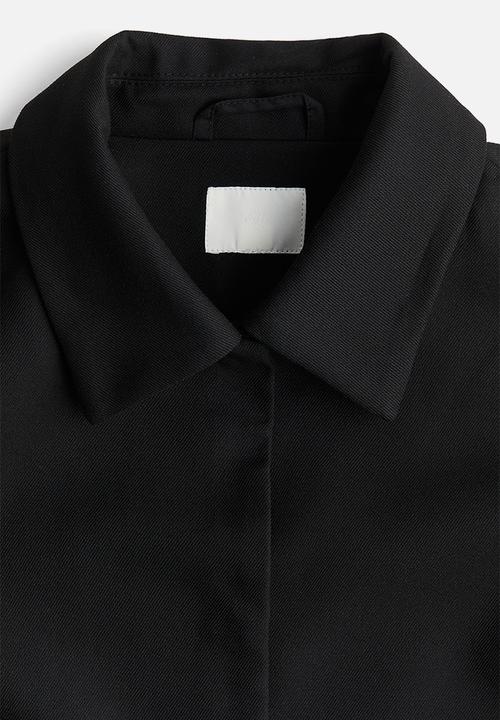 H&M - Collared jacket - black