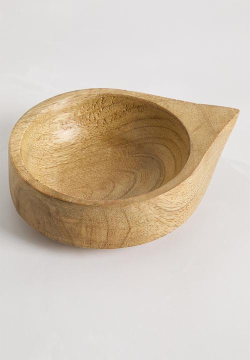 Sixth Floor - Wooden snack bowls set of 4 - Natural