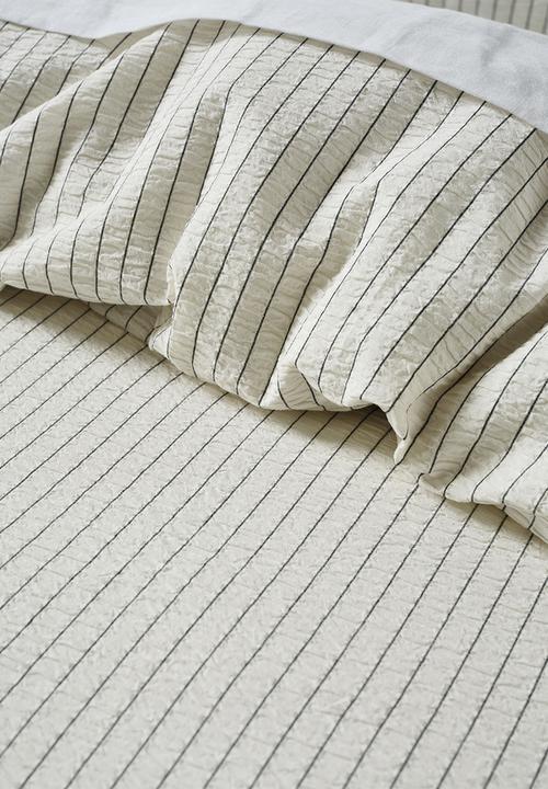 Linen House - Chiltern Duvet Cover Set - Vanilla 