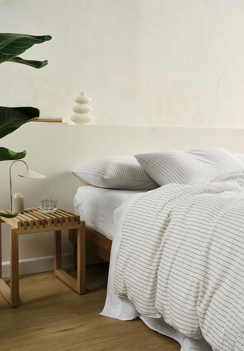 Linen House - Chiltern Duvet Cover Set - Vanilla 