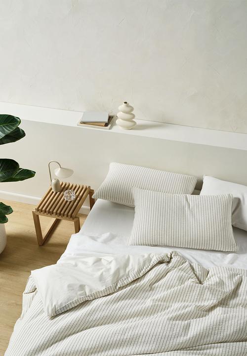 Linen House - Chiltern Duvet Cover Set - Vanilla 
