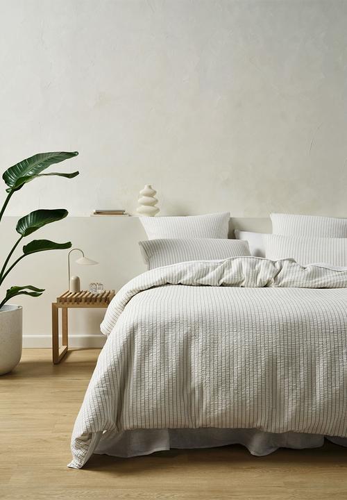 Linen House - Chiltern Duvet Cover Set - Vanilla 