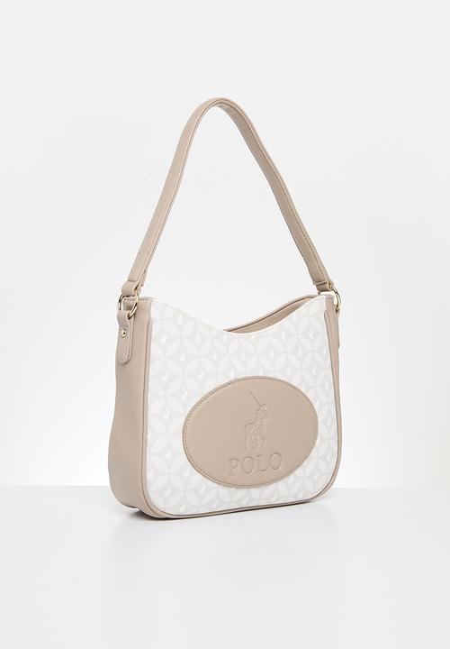 POLO - Porter crossbody bag 2 in 1 - taupe