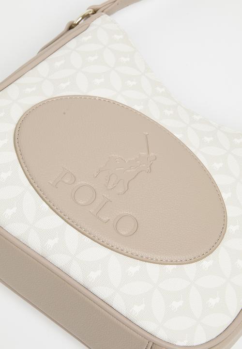 POLO - Porter crossbody bag 2 in 1 - taupe