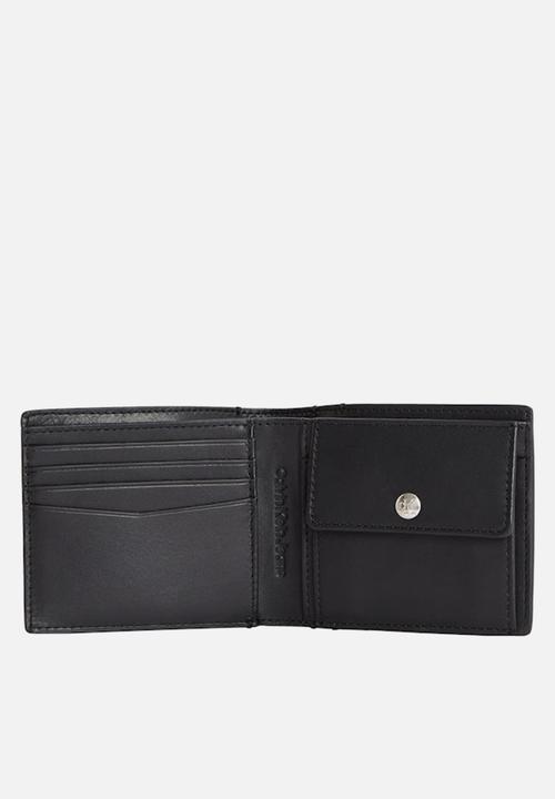 Calvin Klein - Aop Emboss Bifold W/Coin - Black