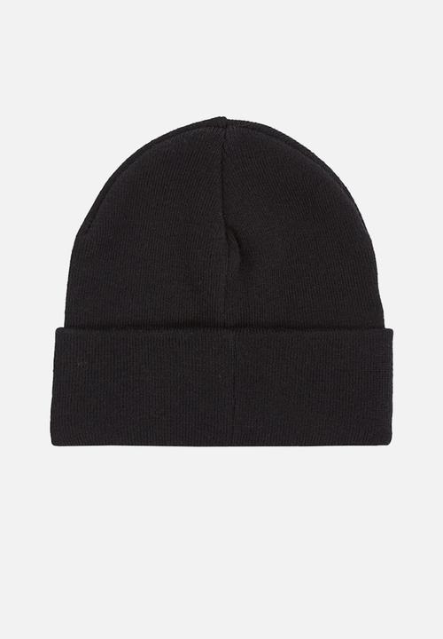 Calvin Klein - Monogram Embro Beanie - Black/Mirage Gray