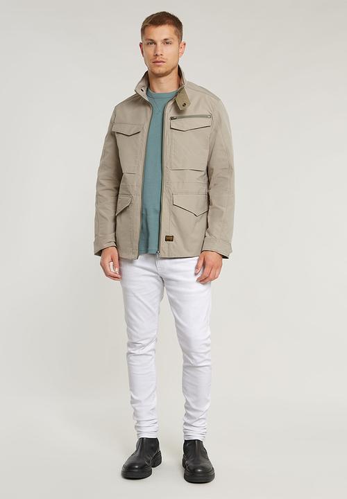 G-STAR - rovic slim field jkt - beige