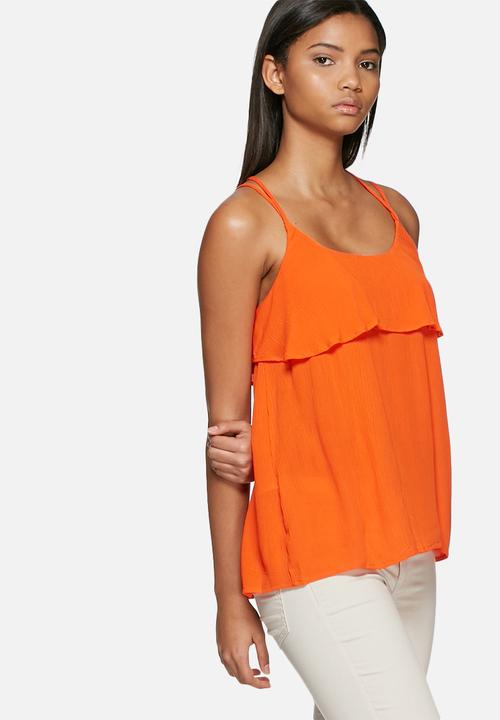 Vero Moda - Crinkla frill top