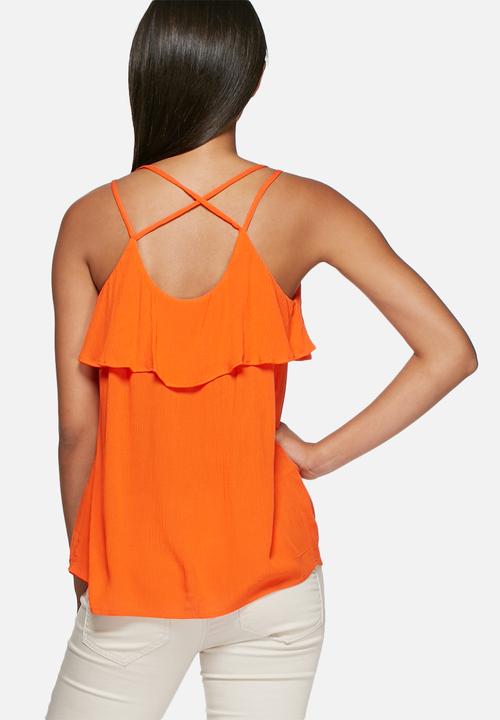 Vero Moda - Crinkla frill top