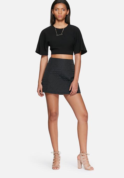 Glamorous - Quilted mini skirt