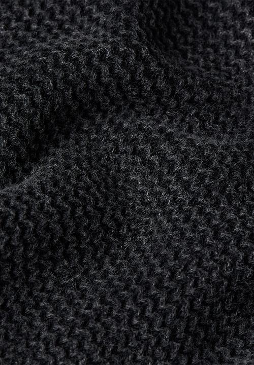 G-STAR - Serrated full zip knit - blue